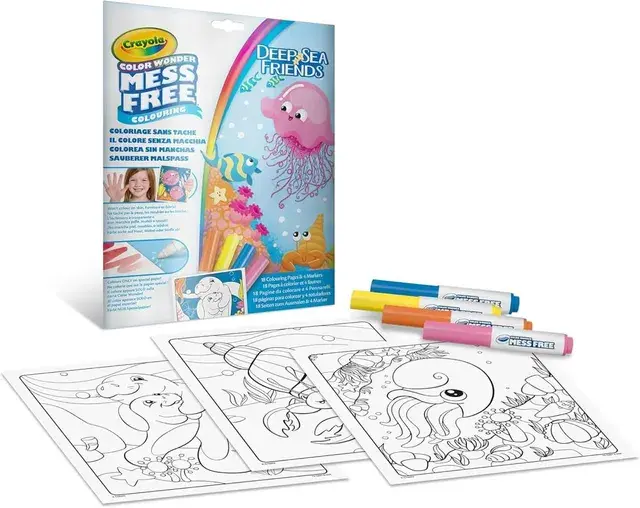 Crayola Color Wonder Mess-Free Colouring Set - Deep Sea Friends - 22 Pcs (1).webp