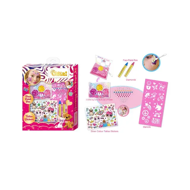 Tokidas - Sparkling Tattoo Art & Face Paint Set (1).webp