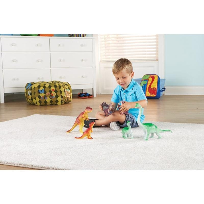 ليرنينج ريسورسيز - الديناصورات الجامبو الأمهات والأطفال