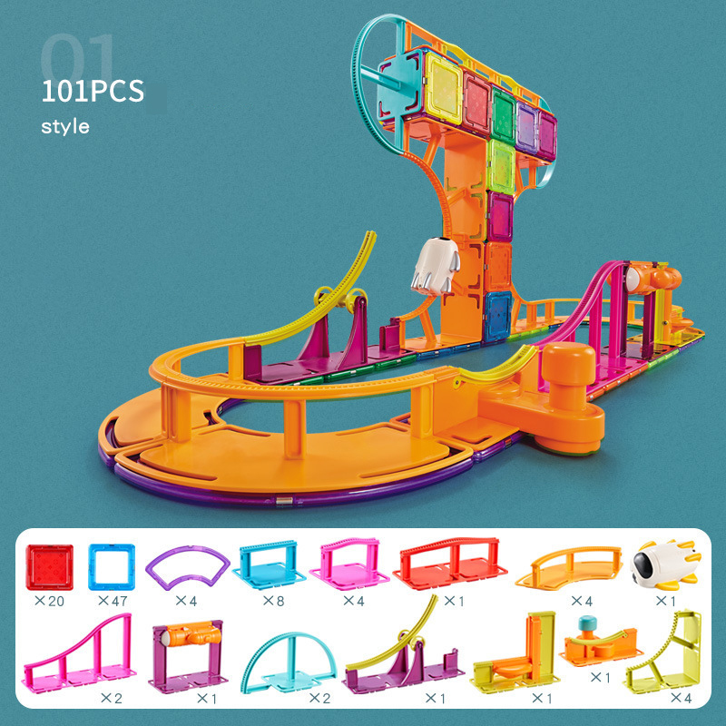 بلاط مسار مغناطيسي للطائرة - 101 قطعة