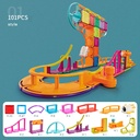 بلاط مسار مغناطيسي للطائرة - 101 قطعة