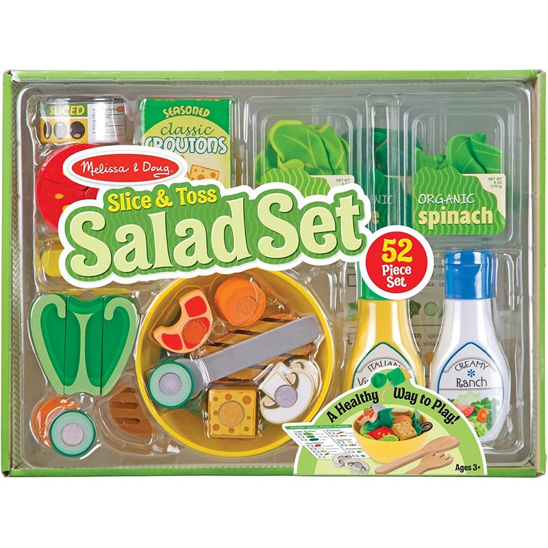 Melissa & Doug Slice and Toss Salad Set