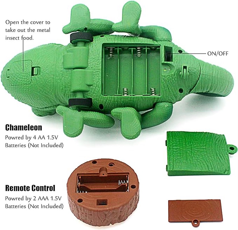Remote Control Chameleon Animal Toys