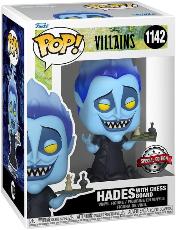 Funko Pop! - Disney: Villains - Hades with Chess Board (Exclusive)