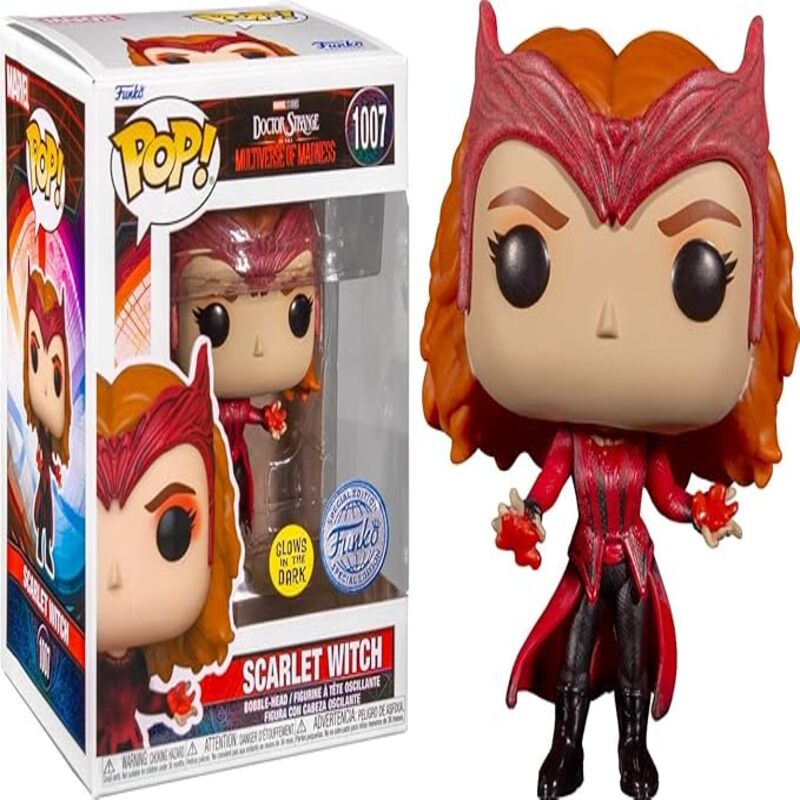 Funko Pop! - Marvel: Doctor Strange In The Multiverse Of Madness - Glow In The Dark Scarlet Witch