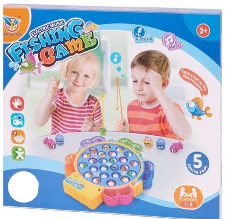 24 Fishes Musical Fishing Game for kids – Puzzle Fishing Game