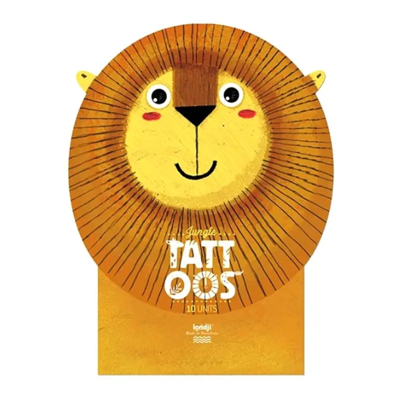 لوندجي - تاتو الغابة للأطفال 10 قطع