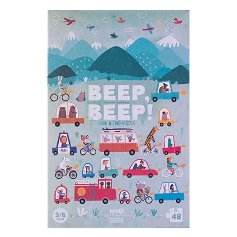 لوندجي - مجموعة ألعاب أحجية بيب بيب كوكوك 48 قطعة