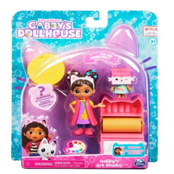 مجموعة أنشطة قطة دمى جابي المتنوعة