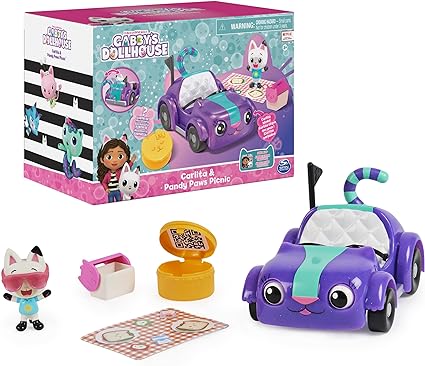 Gabby's Dollhouse DH Carlita & Pandy Paws Picnic Vehicle