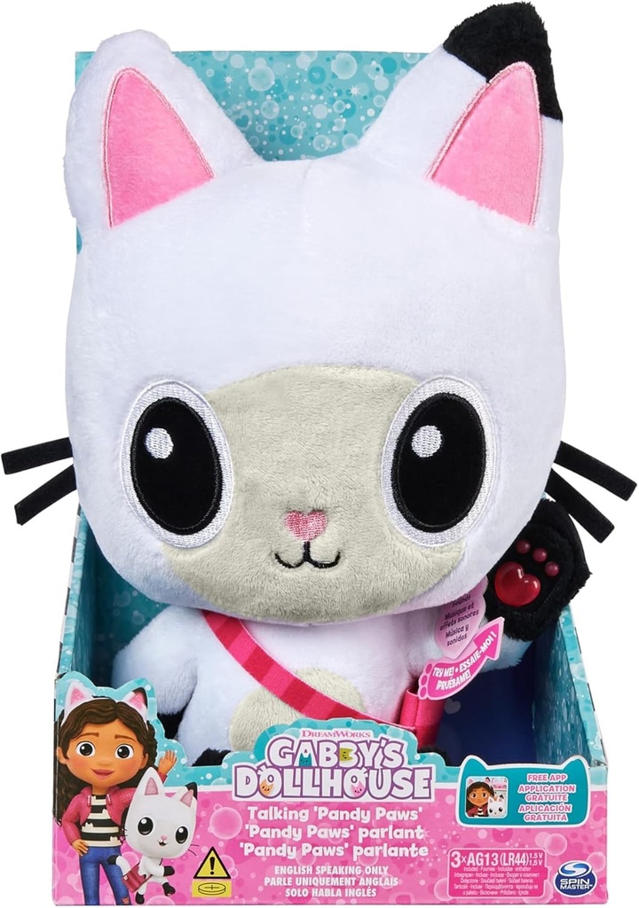 Gabby's Dollhouse Talking Pandy Plush
