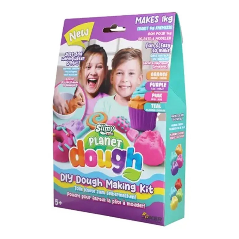 سلايمي - مجموعة صنع العجين من بلانيت دو مع الأدوات - 1 كجم