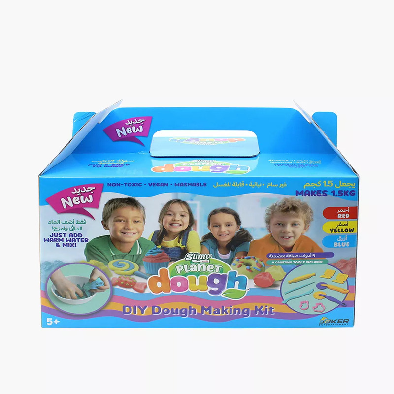 Slimy Planet Dough DIY Playset