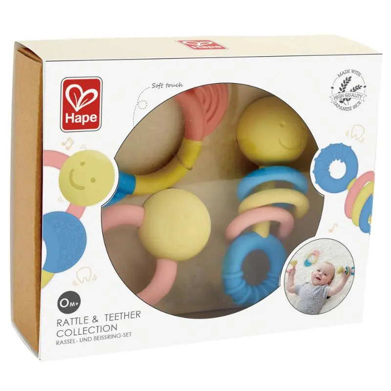 Hape Rattle And Teether Collection