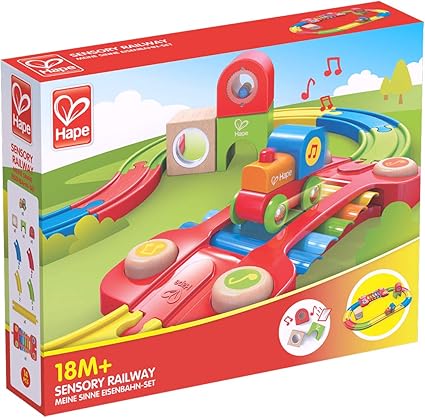 Hape Sensory Railway Set