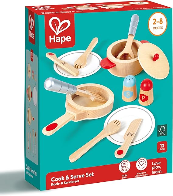 Hape Cook & Serve Set