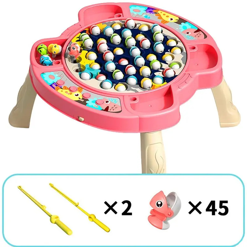 Jinsha Musical Fishing Toy 45 Fish