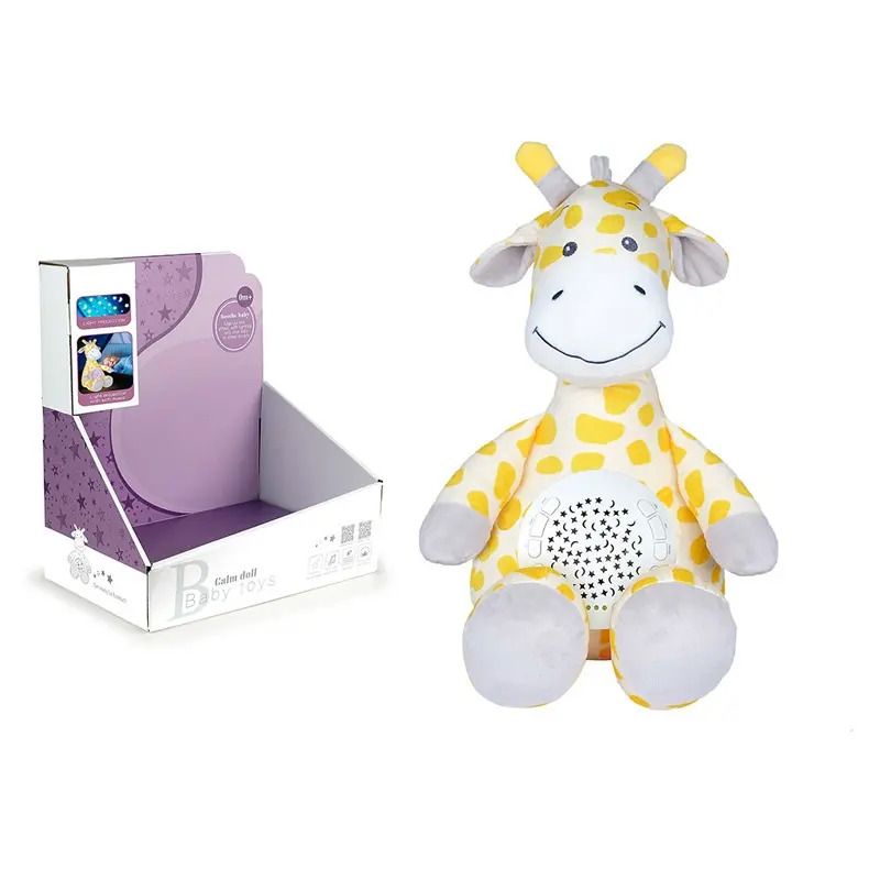 Funmuch 3 in 1 Cuddle Projector Toy - Giraffe