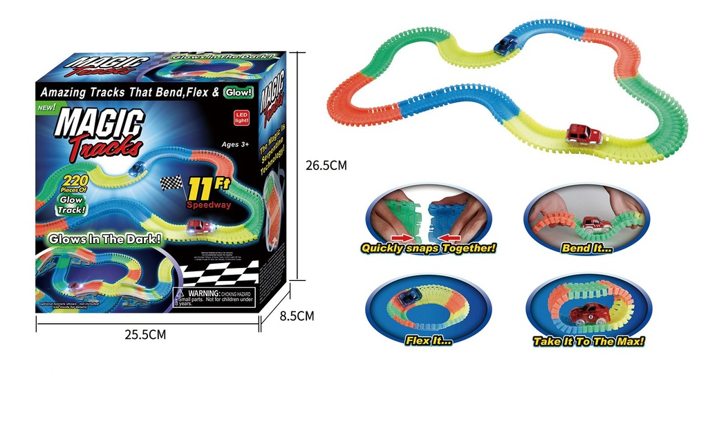 HLX 220pcs Luminous orbit