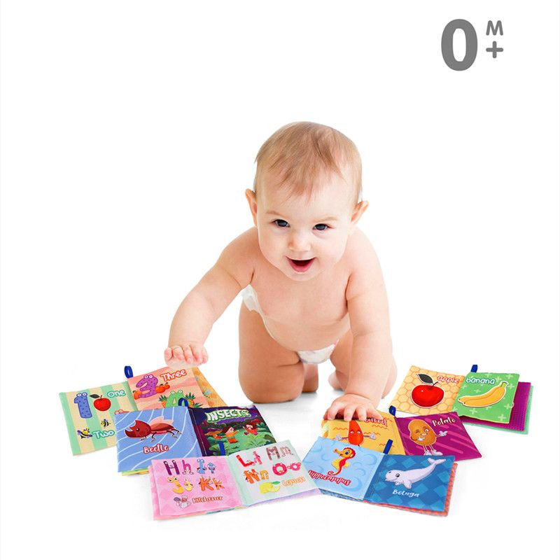 مجموعة كتب سوبي بير التعليمية القماشية، 6 قطع