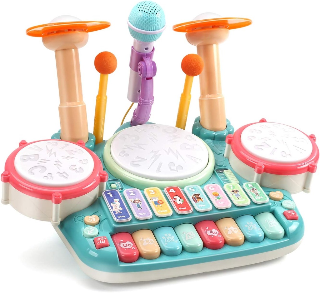 Cute Stone 5 in 1 Musical Instruments Toys