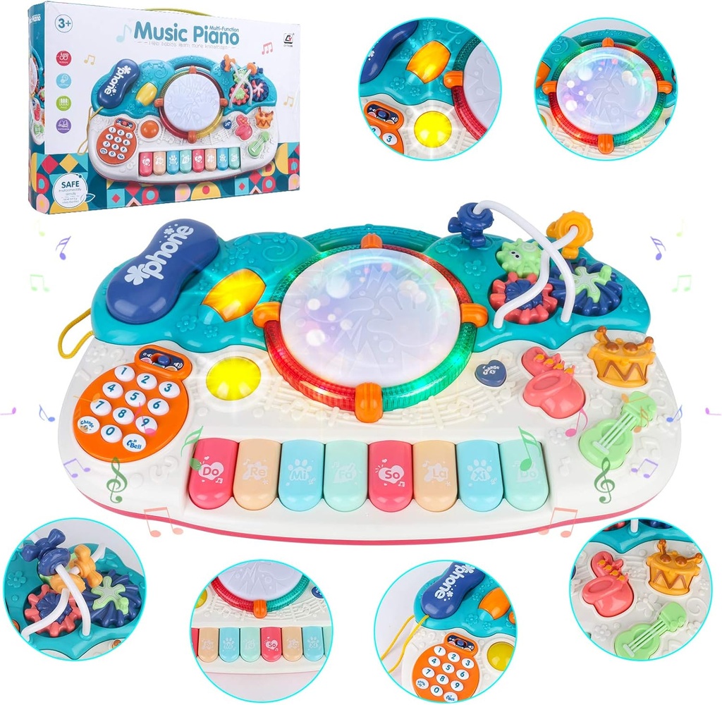 Multifunctional Toy Piano Musical Instruments