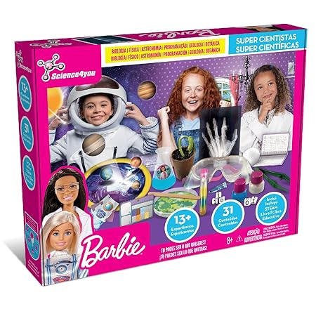 Barbie - Science 4 You Style Super Scientists - Craft Kit With Educational Games