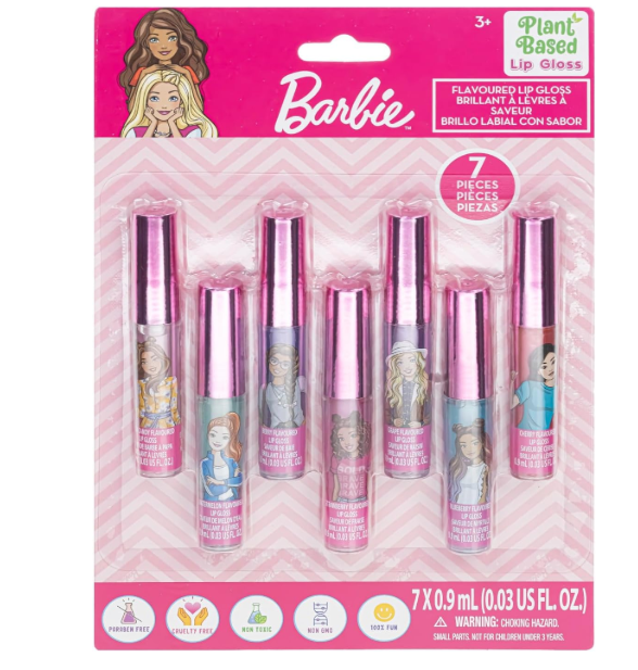 Barbie - Townley 7 Pk Lip Gloss Plant Based 2