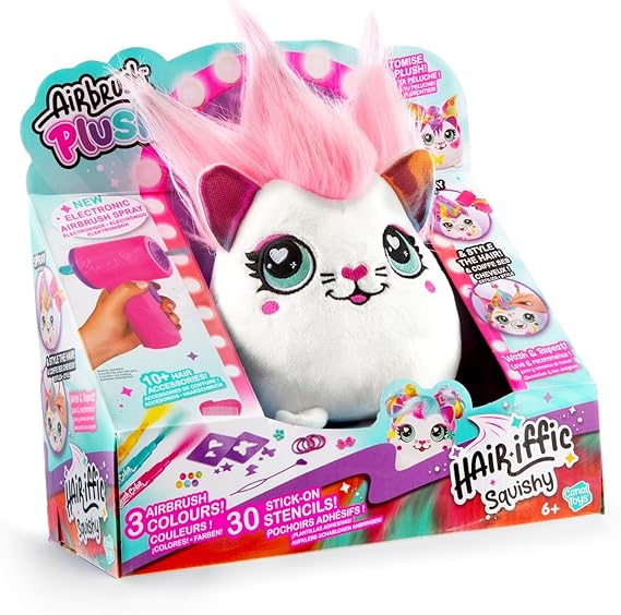 Canal Toys Airbrush Plush Hair’iffic Squish Pals