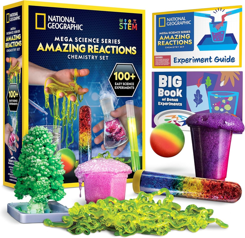 National Geographic Amazing Chemistry Set - Chemistry Kit