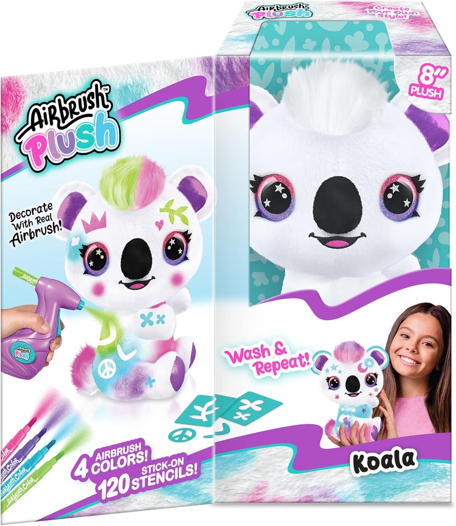 Canal Toys Personalize Airbrush Plush Large Koala