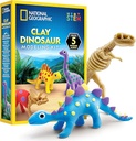 National Geographic Clay Dinosaur Arts & Crafts Kit