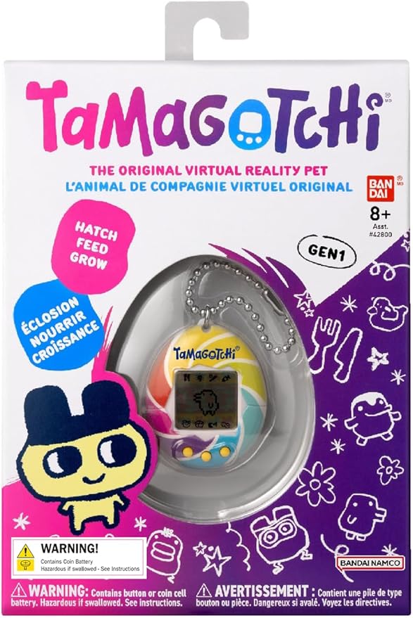 Tamagotchi - Original Candy Swirl Portable Game