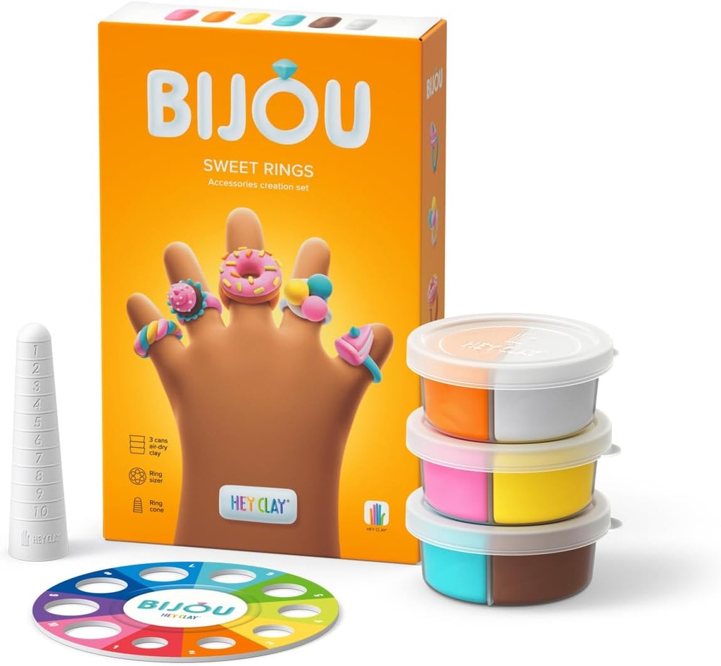 Hey Clay - Sweet Rings Series Bijou 3 Cans