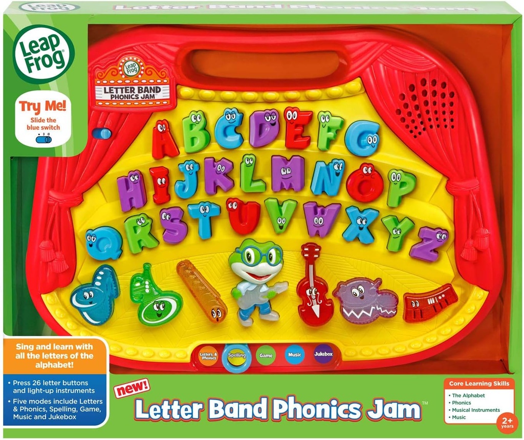 لعبة LeapFrog Letter Band Phonics Jam