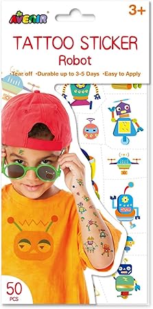 Avenir - Tattoo Sticker - Robot