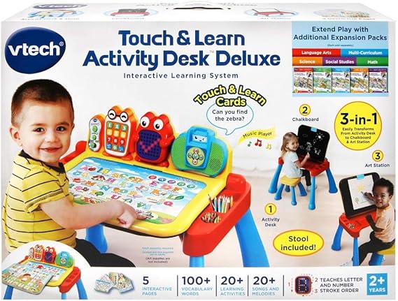 VTech - Touch and Learn Activity Desk Deluxe