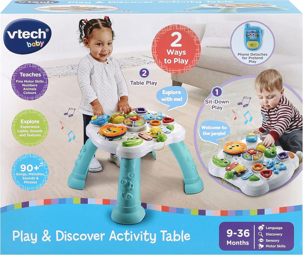 طاولة أنشطة الأطفال من VTech Play & Discover