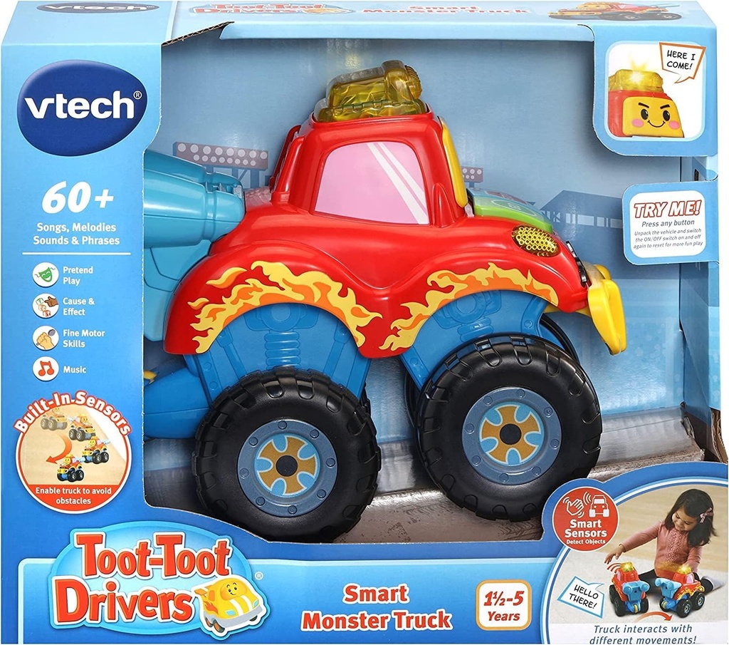 شاحنة الوحش الذكية من VTech Toot-Toot Drivers