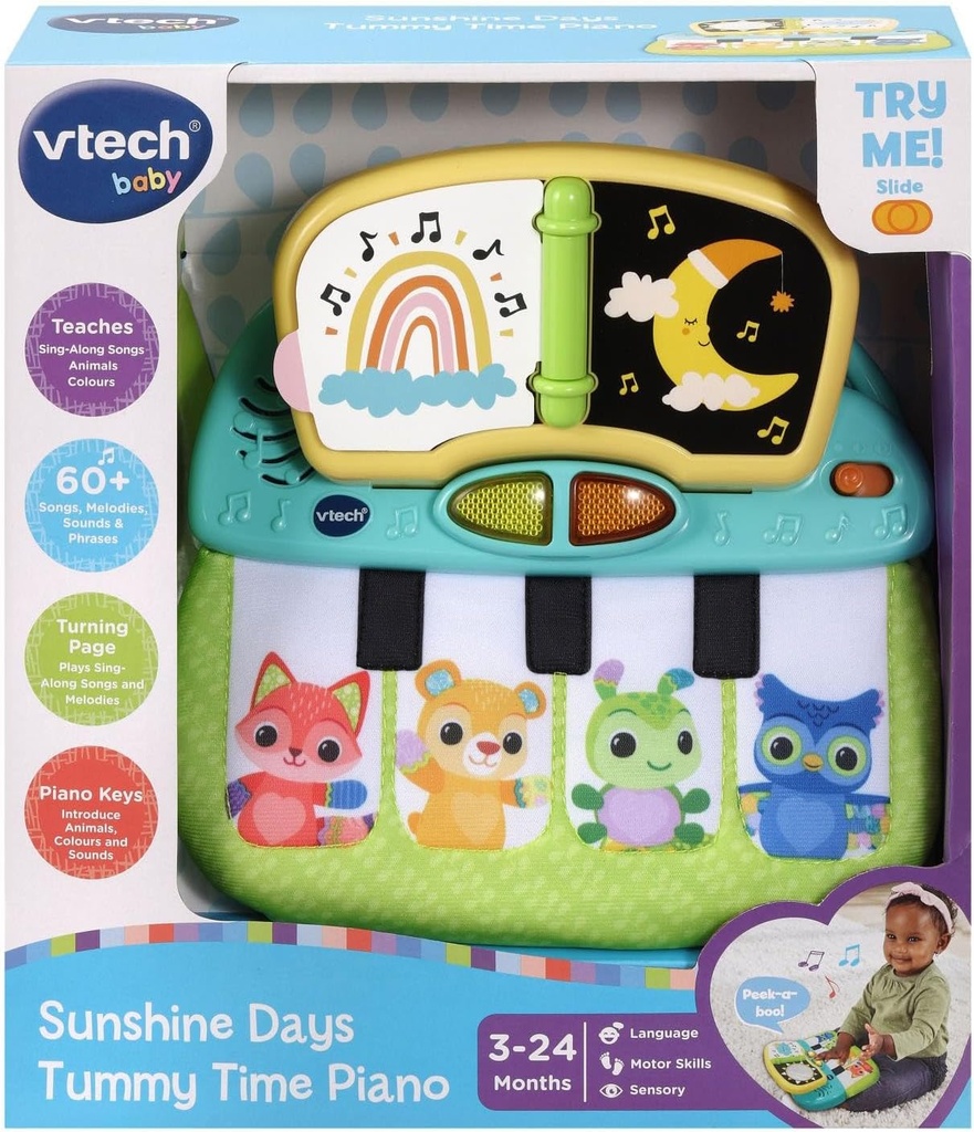 بيانو وقت بطن الطفل من VTech Sunshine Days