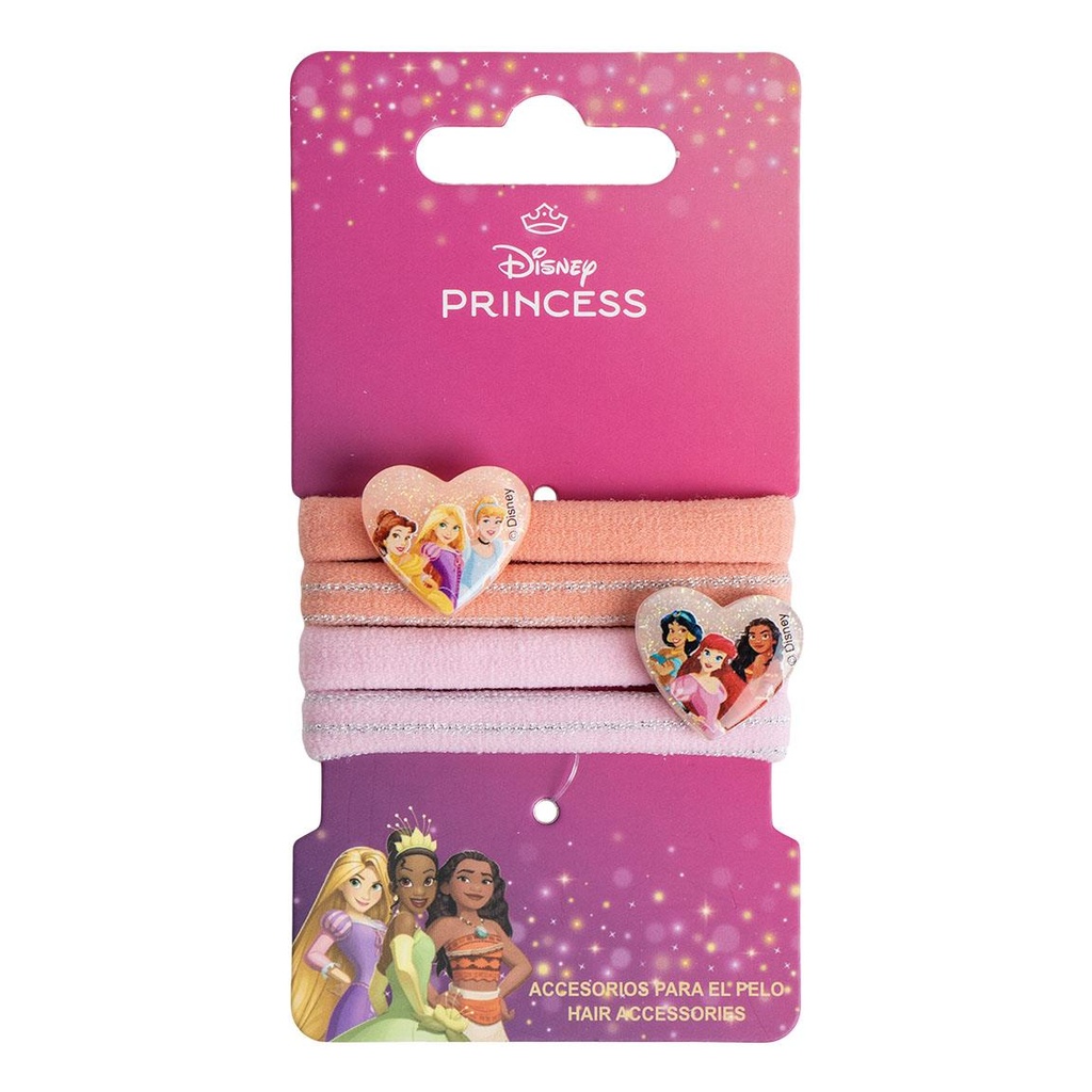 Disney Princess - Hair Accessories Hair Tie 4 Pieces