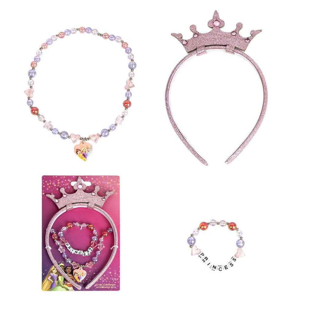 Disney Princess - Kids Jewelry Pack 3 Pieces