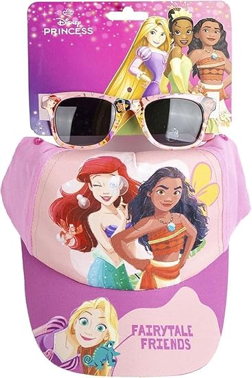 Disney Princesses Sunglasses & Baseball Cap Set