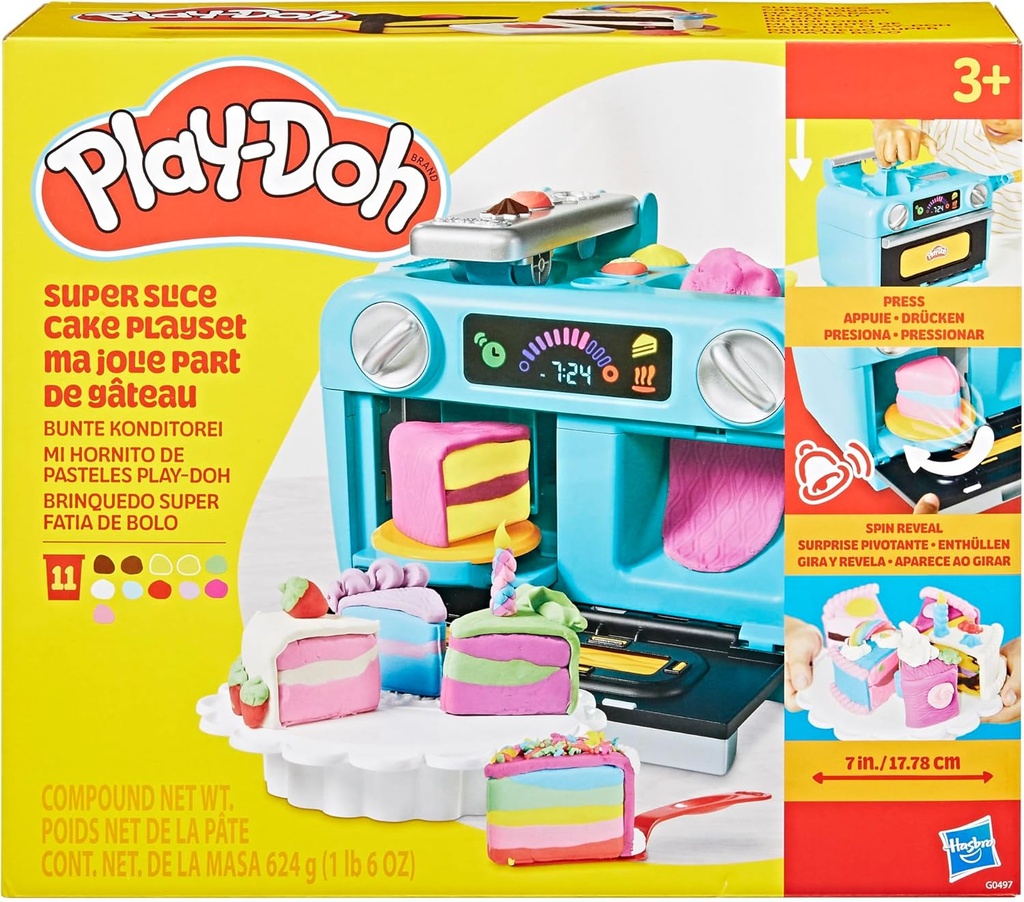Play-Doh - Super Slice Cake Playset