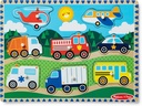 Melissa & Doug - Vehicles Wooden Peg Puzzle