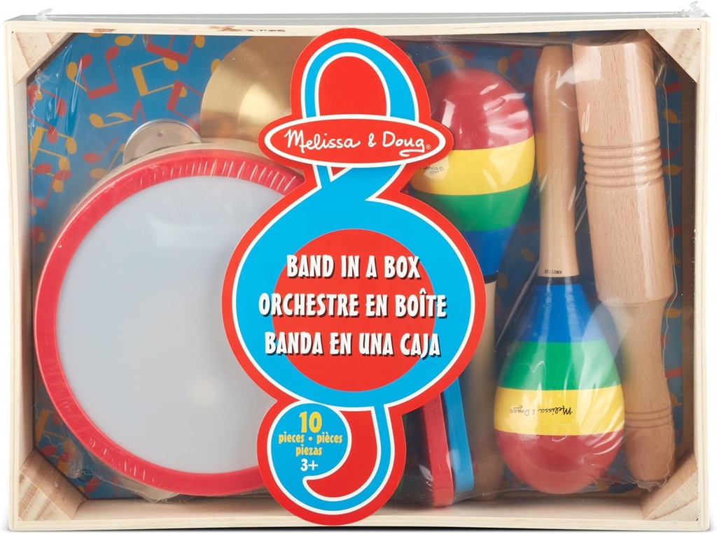 Melissa & Doug - Band-in-a-Box Clap! Clang! Tap