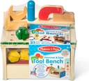 Melissa & Doug - Hammer and Saw Tool Bench