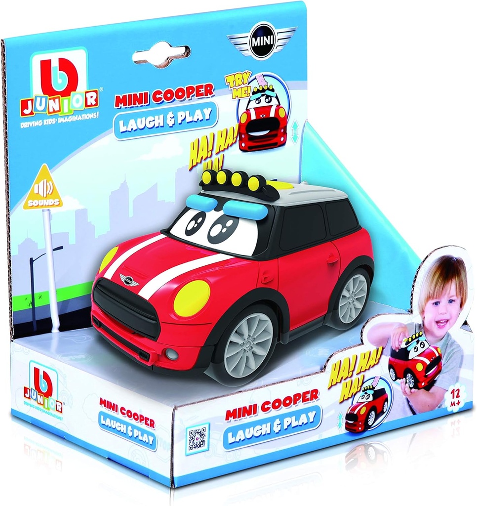 BB Junior – Laugh & Play Mini Cooper Car