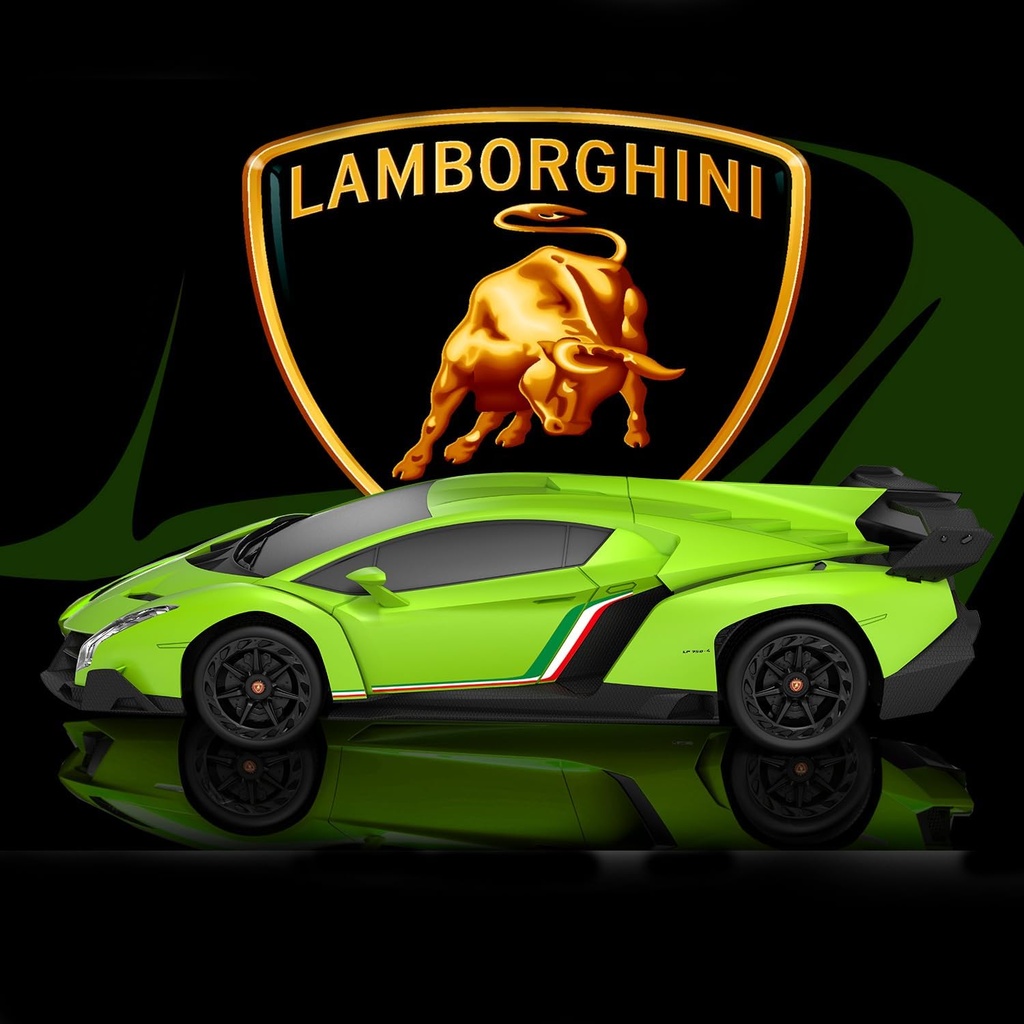 Lamborghini Veneno Green – Remote Control Car 1:24 Scale