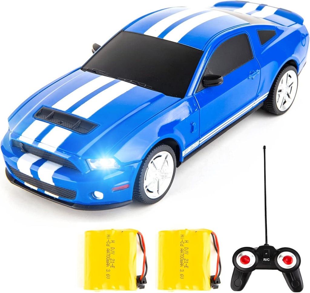 Ford Mustang Shelby GT500 Blue – RC Car 1:24 Scale